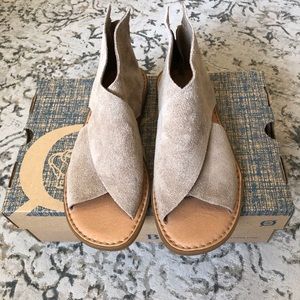 NWT Born suede flats